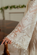 BAROQUE__EMBROIDERED CHIFFON CH13-02 STITCHED - House Of Hania