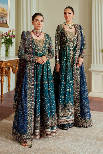 BAROQUE__EMBROIDERED CHIFFON CH13-03 - House Of Hania