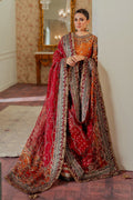 BAROQUE__EMBROIDERED NET CH13-01 STITCHED - House Of Hania