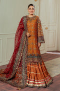 BAROQUE__EMBROIDERED NET CH13-01 STITCHED - House Of Hania