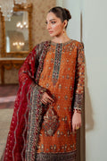 BAROQUE__EMBROIDERED NET CH13-01 STITCHED - House Of Hania