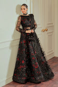 BAROQUE__EMBROIDERED NET CH13-05 STITCHED - House Of Hania