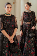 BAROQUE__EMBROIDERED NET CH13-05 STITCHED - House Of Hania