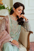 BAROQUE__EMBROIDERED NET CH13-08 STITCHED - House Of Hania