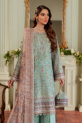 BAROQUE__EMBROIDERED NET CH13-08 STITCHED - House Of Hania