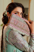BAROQUE__EMBROIDERED NET CH13-08 STITCHED - House Of Hania