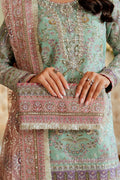 BAROQUE__EMBROIDERED NET CH13-08 STITCHED - House Of Hania
