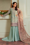 BAROQUE__EMBROIDERED NET CH13-08 STITCHED - House Of Hania