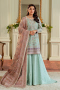 BAROQUE__EMBROIDERED NET CH13-08 STITCHED - House Of Hania