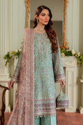 BAROQUE__EMBROIDERED NET CH13-08 STITCHED - House Of Hania