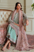 BAROQUE__EMBROIDERED NET CH13-08 STITCHED - House Of Hania