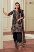 BAROQUE__EMBROIDERED SILK CH13-07 STITCHED - House Of Hania