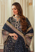 BAROQUE__EMBROIDERED SILK CH13-07 STITCHED - House Of Hania