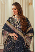 BAROQUE__EMBROIDERED SILK CH13-07 STITCHED - House Of Hania