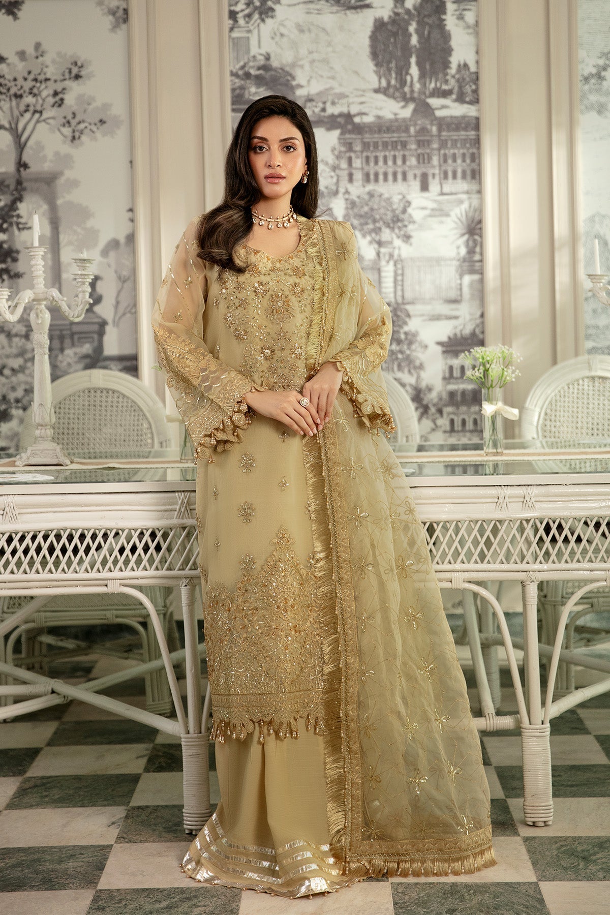 Raeesa Premium | Dehleez Formals | Dl 1036