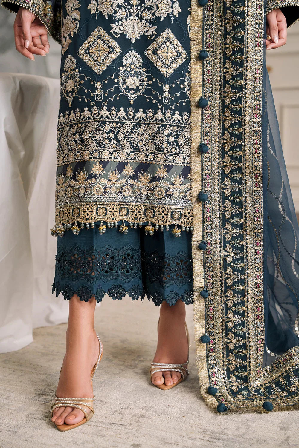 Baroque | Chantelle Embroidered Collection | CH12-01 - House Of Hania
