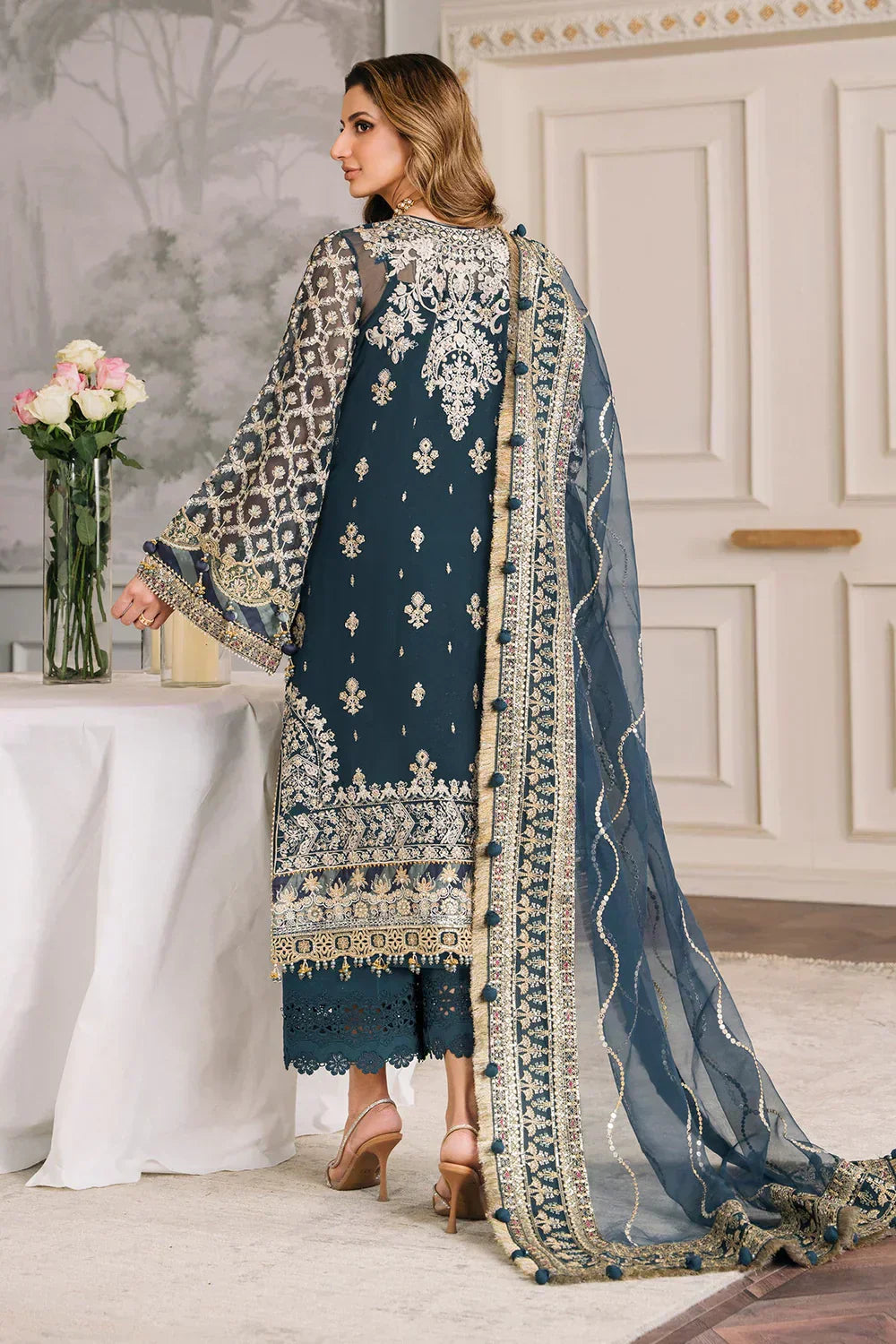 Baroque | Chantelle Embroidered Collection | CH12-01 - House Of Hania