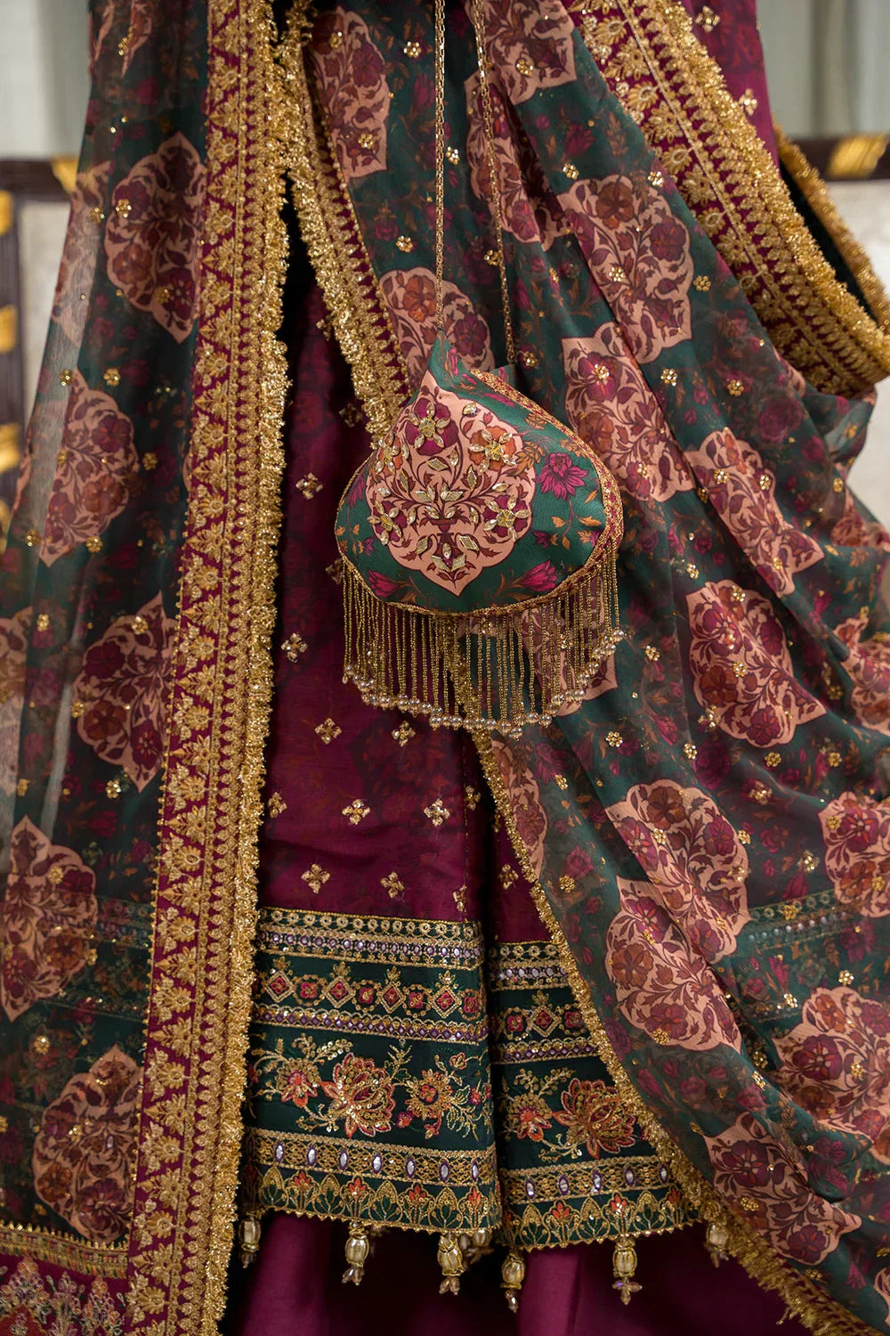 Baroque | Chantelle Embroidered Collection | CH12-03 - House Of Hania