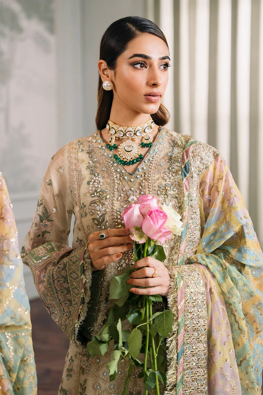 Baroque | Chantelle Embroidered Collection | CH12-04 - House Of Hania