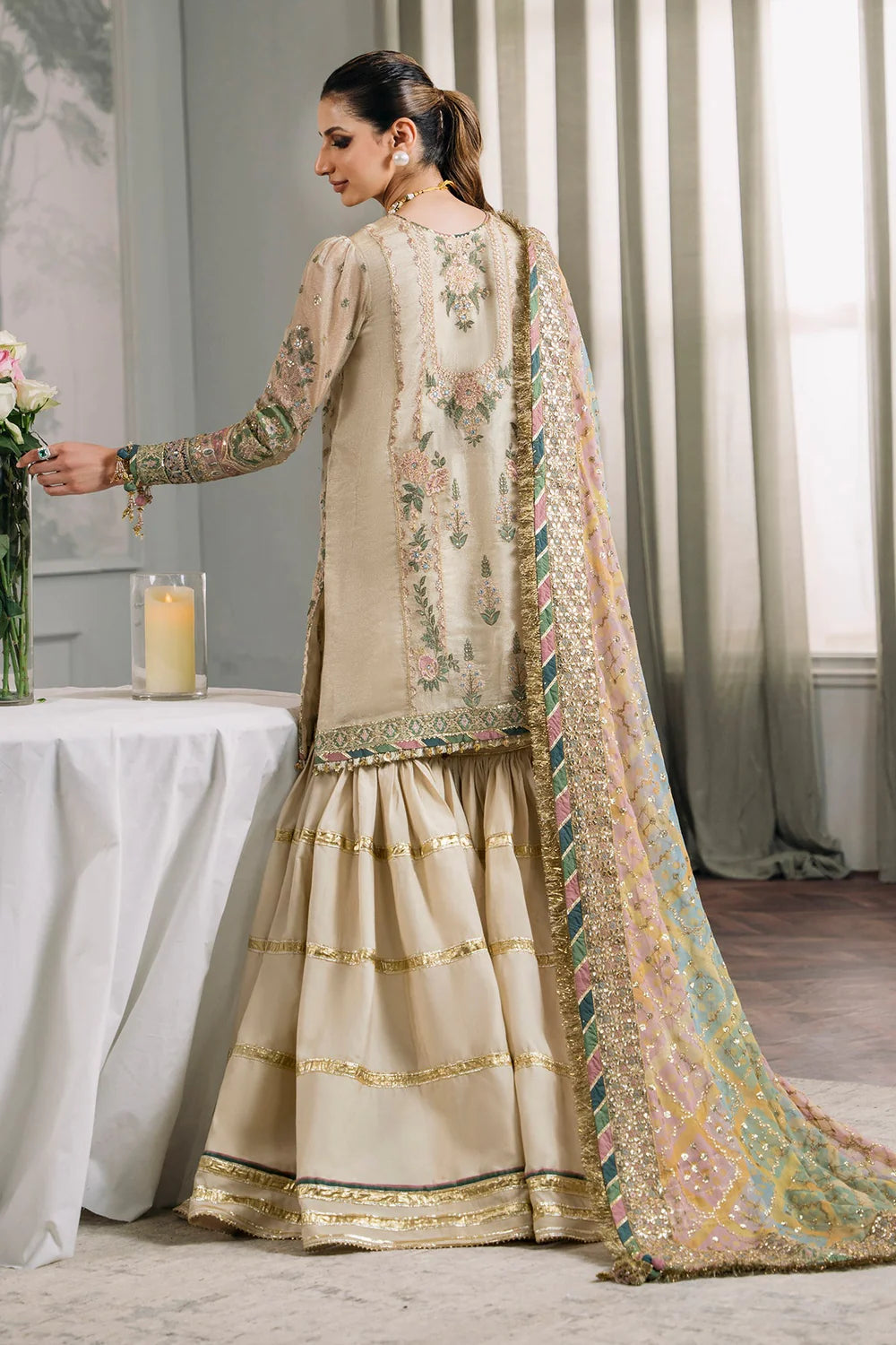Baroque | Chantelle Embroidered Collection | CH12-04 - House Of Hania