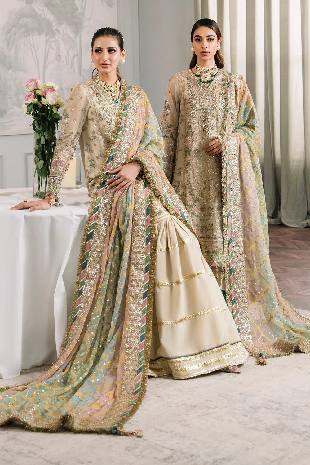 Baroque | Chantelle Embroidered Collection | CH12-04 - House Of Hania