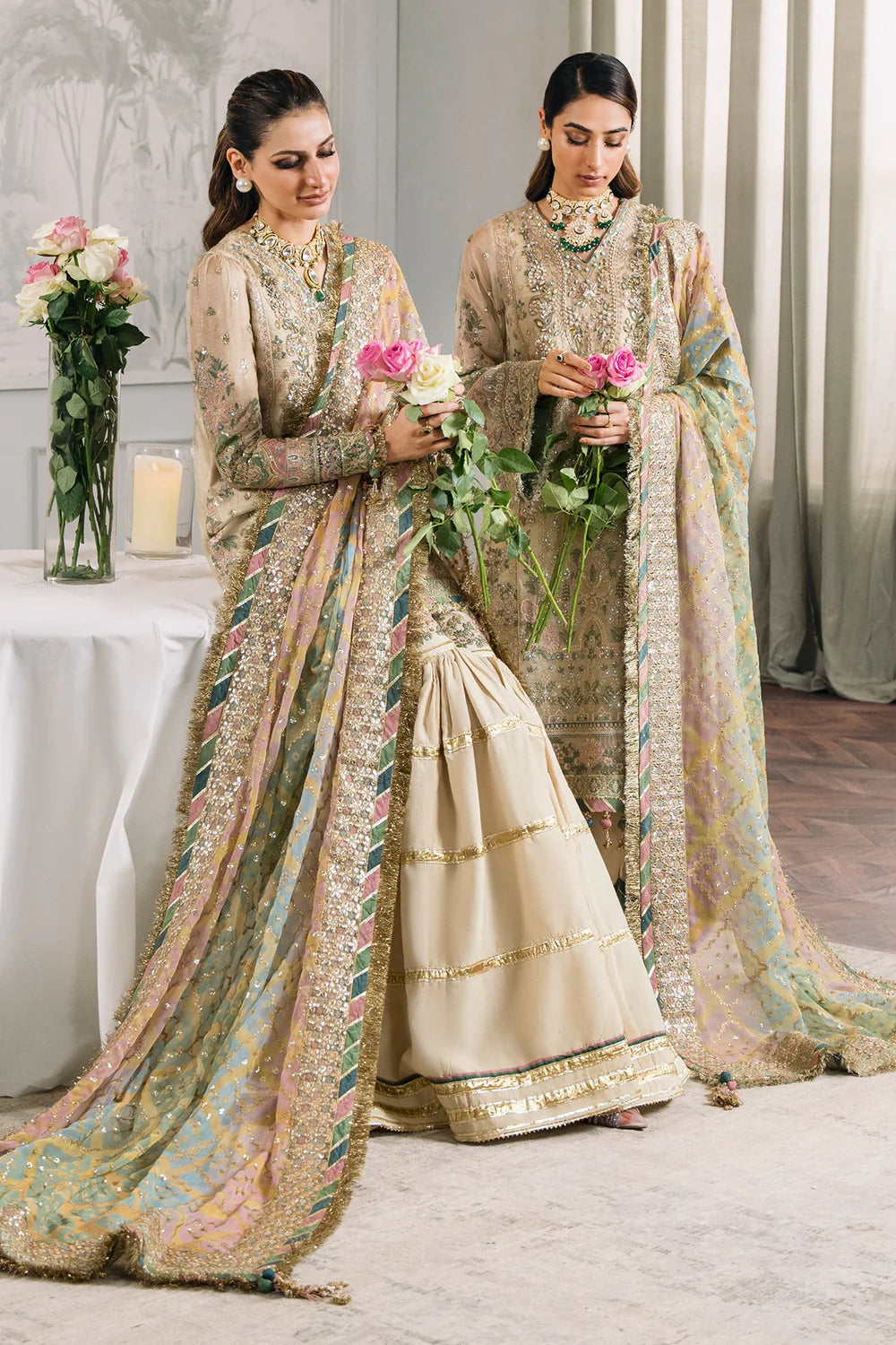 Baroque | Chantelle Embroidered Collection | CH12-04 - House Of Hania