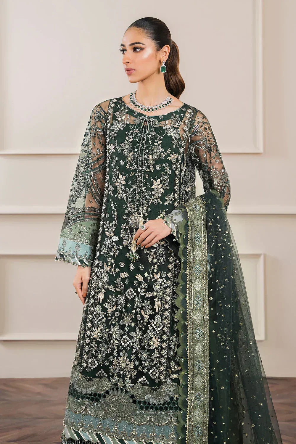 Baroque | Chantelle Embroidered Collection | CH12-05 - House Of Hania