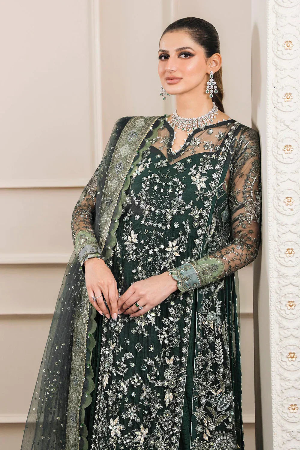 Baroque | Chantelle Embroidered Collection | CH12-05 - House Of Hania