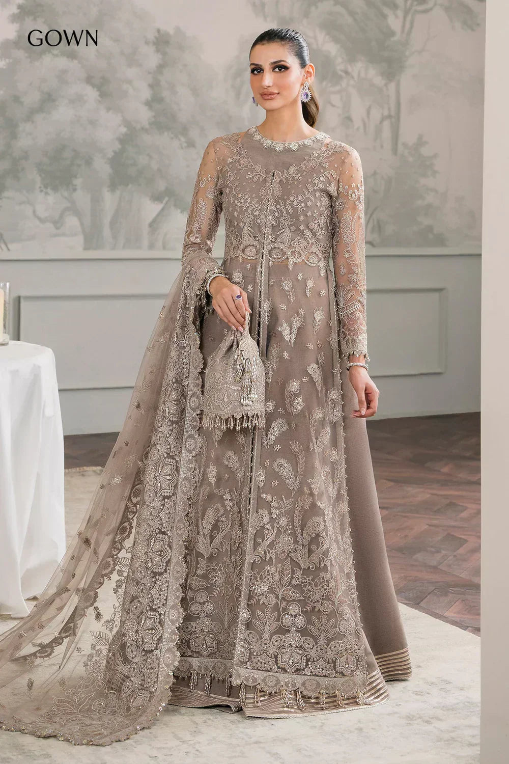 Baroque | Chantelle Embroidered Collection | CH12-06 - House Of Hania