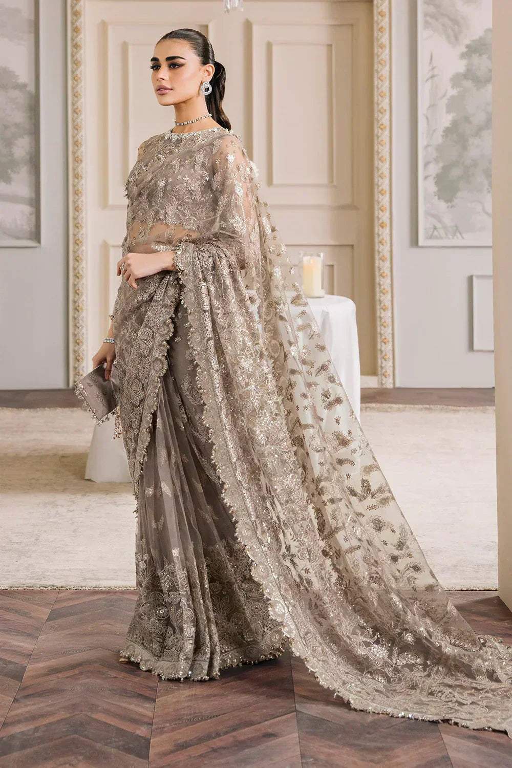 Baroque | Chantelle Embroidered Collection | CH12-06 - House Of Hania