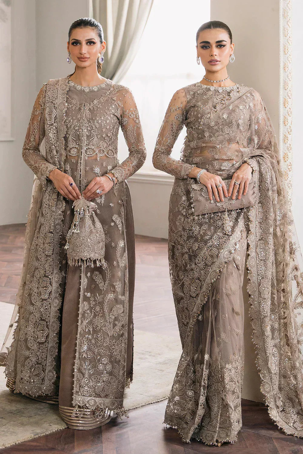 Baroque | Chantelle Embroidered Collection | CH12-06 - House Of Hania
