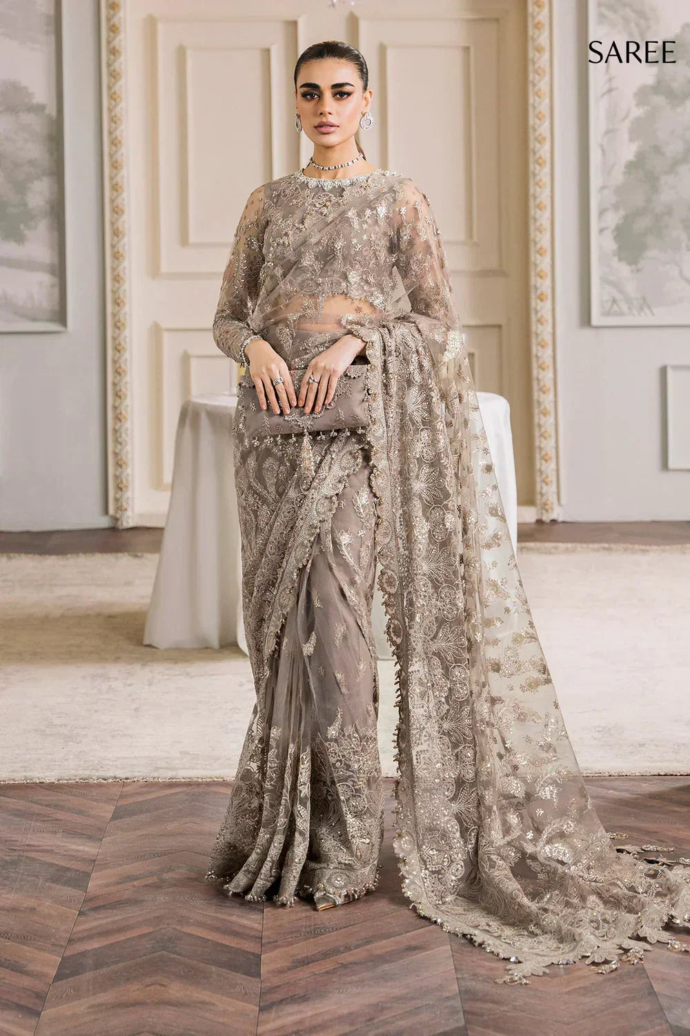 Baroque | Chantelle Embroidered Collection | CH12-06 - House Of Hania