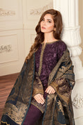 Baroque-EMBROIDERED CHIFFON CH05-10 - House Of Hania