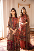Baroque-EMBROIDERED NET CH07-03 - House Of Hania