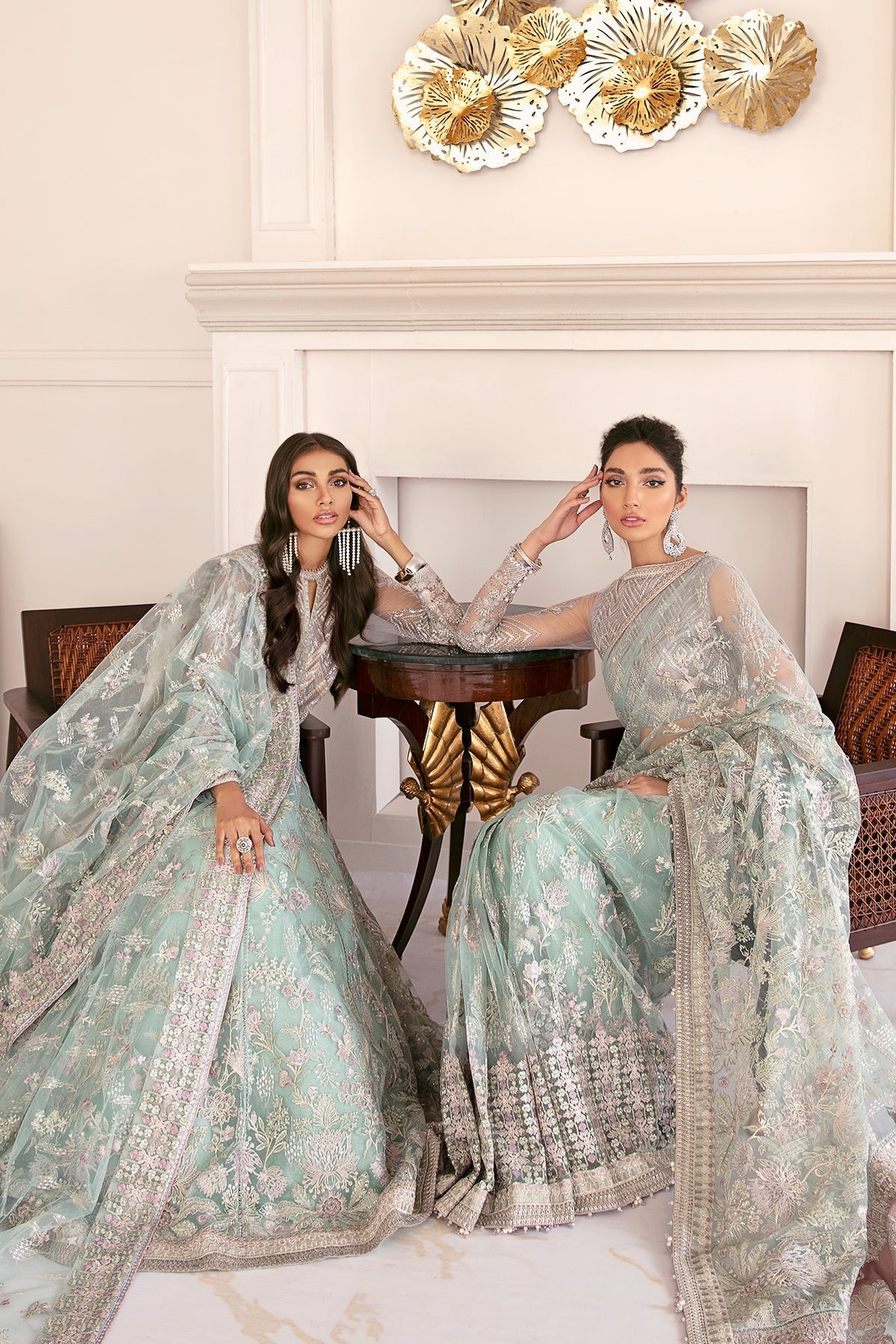 Baroque-EMBROIDERED NET CH08-10 - House Of Hania