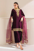 Baroque | EMBROIDERED VELVET PR-1023 - House Of Hania