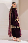 Baroque | EMBROIDERED VELVET PR-1023 - House Of Hania