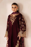 Baroque | EMBROIDERED VELVET | PR-1201 - House Of Hania