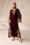 Baroque | EMBROIDERED VELVET | PR-1201 - House Of Hania