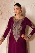 Baroque | EMBROIDERED VELVET |  PR-1205 - House Of Hania
