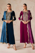 Baroque | EMBROIDERED VELVET |  PR-1205 - House Of Hania