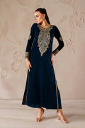 Baroque | EMBROIDERED VELVET | PR-1206 - House Of Hania