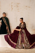Baroque | EMBROIDERED VELVET | PR-1207 - House Of Hania
