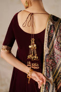 Baroque | EMBROIDERED VELVET | PR-1207 - House Of Hania