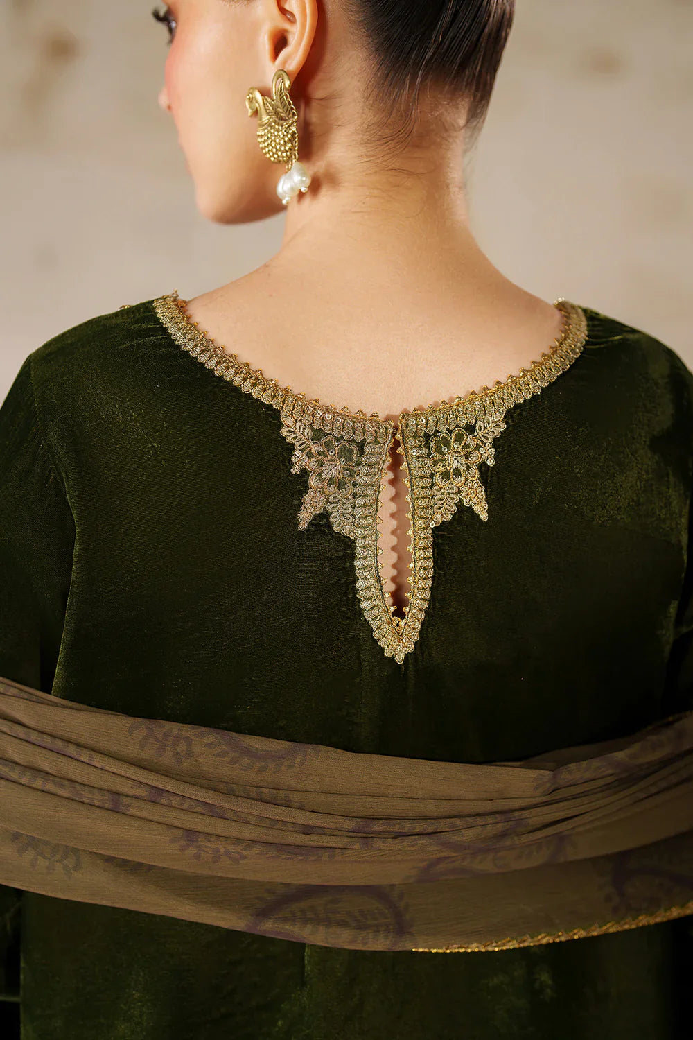 Baroque | EMBROIDERED VELVET | PR-1210 - House Of Hania