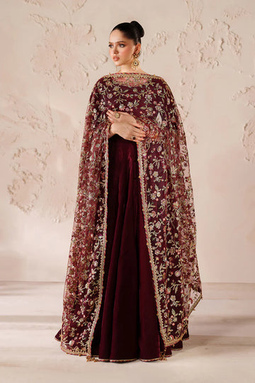 Baroque | EMBROIDERED VELVET | PR-1211 - House Of Hania