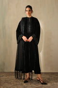 Baroque | EMBROIDERED VELVET |  PR-1222 - House Of Hania