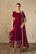 Baroque | EMBROIDERED VELVET | PR-1225 - House Of Hania