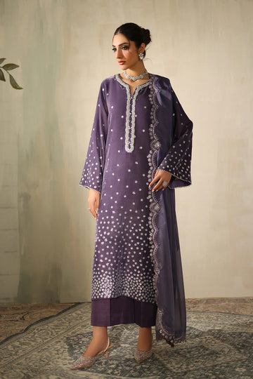 Baroque | EMBROIDERED VELVET | PR-1226 - House Of Hania