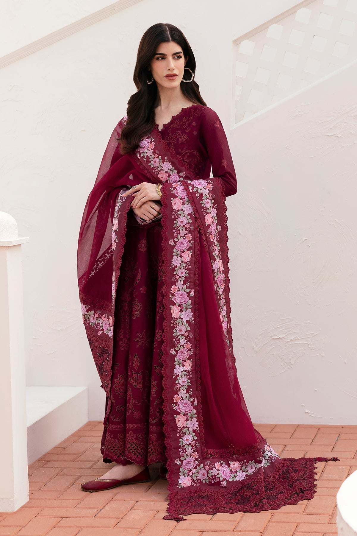 Baroque | Eid Lawn’26 |  EL-D05 - House Of Hania